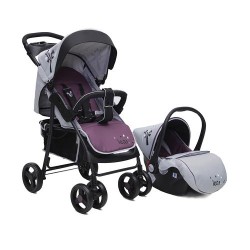 Cangaroo - Комбинирана детска количка LEA 2 в 1 - Лилава
