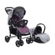 Cangaroo - Комбинирана детска количка LEA 2 в 1 - Лилава