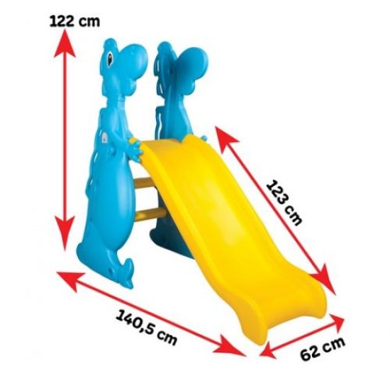 Pilsan - Пързалка HAPPY DINO 123 см - 06198 Pilsan - Пързалка HAPPY DINO 123 см - 06198