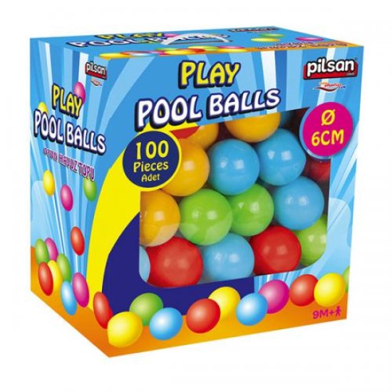 Pilsan - Топки за игра (100 бр.) - 06400 Pilsan - Топки за игра (100 бр.) - 06400