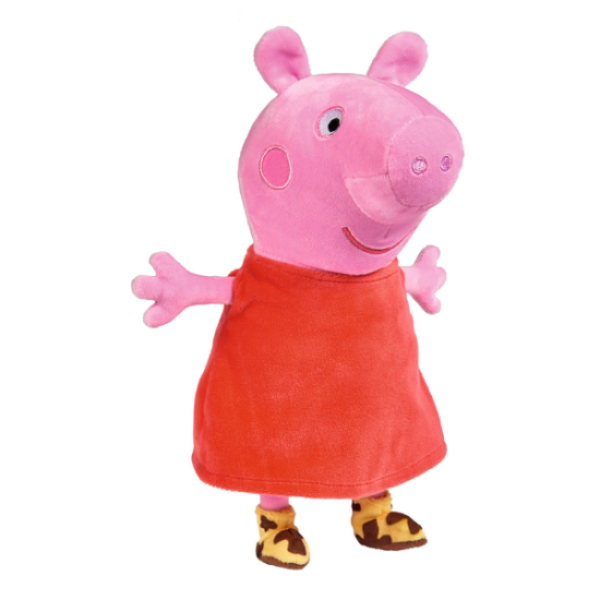 PEPPA PIG Плюшена Peppa Pig  със свук 22 см