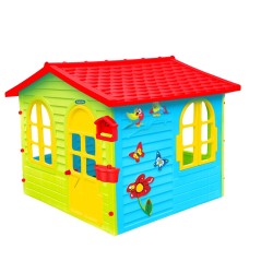 Mochtoys - ГОЛЯМА КЪЩА С ДЪСКА ЗА РИСУВАНЕ 12241 