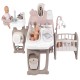 SMOBY-BABY NURSE- Голям център за кукли с кухня, баня, спалня и аксесоари