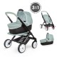 Smoby - Количка за кукли МAXI-COSI QUINNY 3 в 1 - МЕНТА Smoby - Количка за кукли МAXI-COSI QUINNY 3 в 1 - МЕНТА