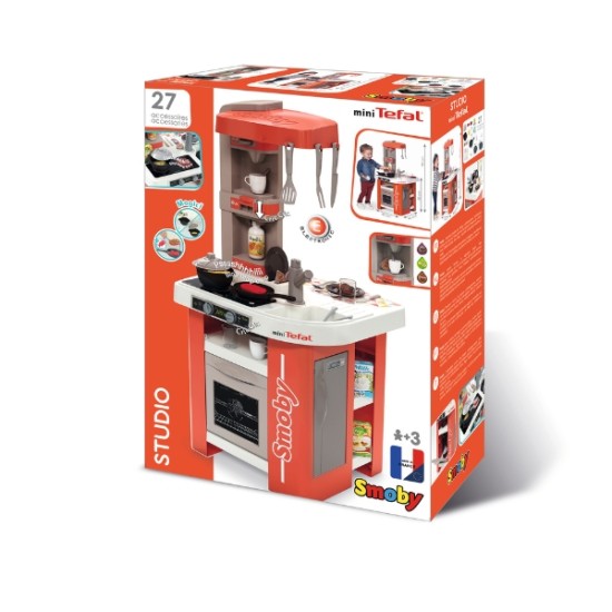 Smoby – Детска кухня с аксесоари и звук Mini Tefal Smoby – Детска кухня с аксесоари и звук Mini Tefal
