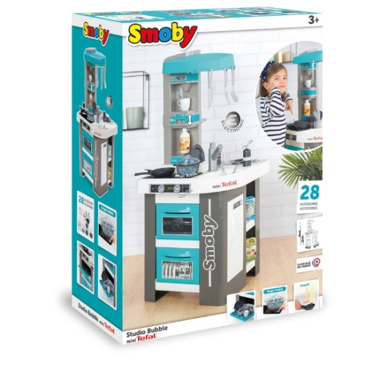 SMOBY - Детска Кухня Tefal Studio Bubble SMOBY - Детска Кухня Tefal Studio Bubble