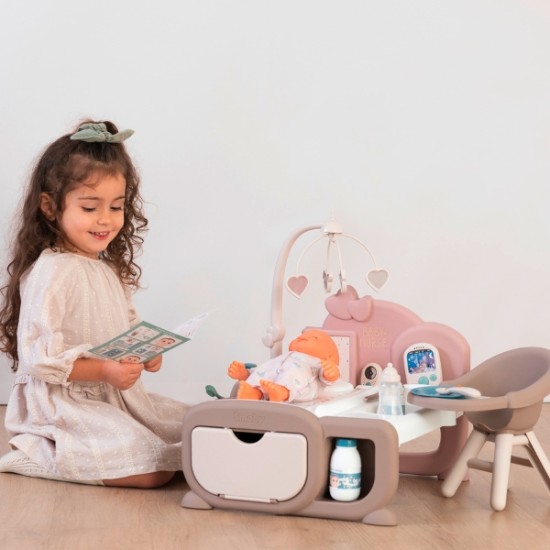 SMOBY - Игрален център за кукли Baby Nurse Cocoon SMOBY - Игрален център за кукли Baby Nurse Cocoon