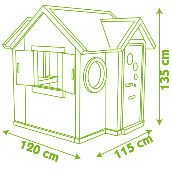Smoby – Детска къщичка MY HOUSE Smoby – Детска къщичка MY HOUSE