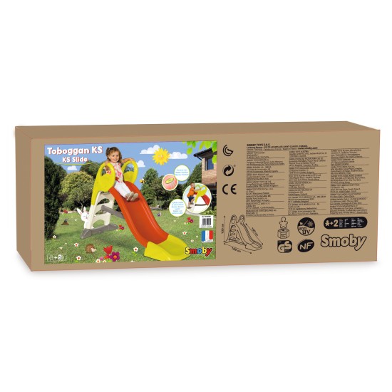 Smoby – Детска водна пързалка KS червена