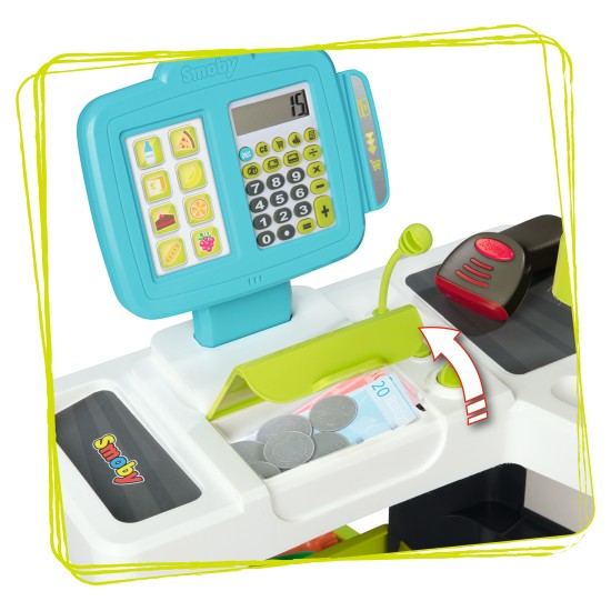 Smoby – Детски Супермаркет С Количка Smoby – Детски Супермаркет С Количка
