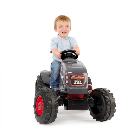 SMOBY - Голям детски градински трактор STRONGER XXL SMOBY - Голям детски градински трактор STRONGER XXL