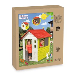 SMOBY - Детска градиснка къща NATURE PLAYHOUSE ЧЕРВЕНА SMOBY - Детска градиснка къща NATURE PLAYHOUSE ЧЕРВЕНА