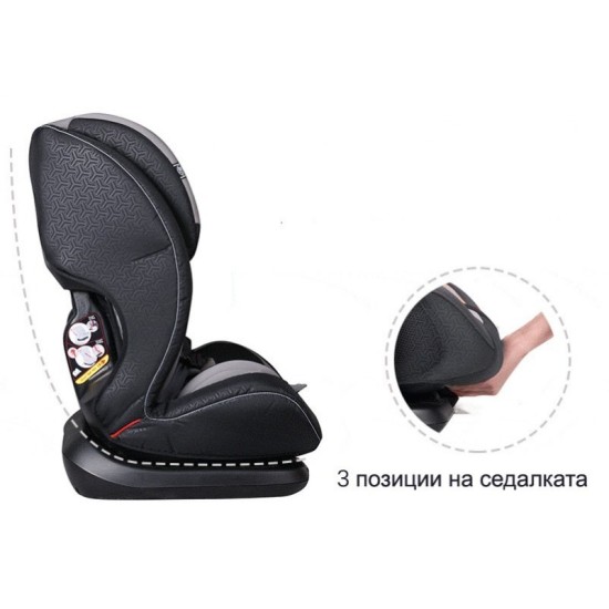 KinderKraft - Столче за кола GRAVITY 9-36 кг - Сиво KinderKraft - Столче за кола GRAVITY 9-36 кг - Сиво