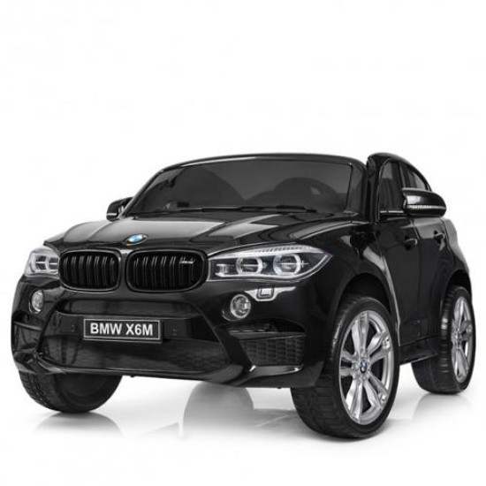 Moni - Акумулаторен джип BMW X6M металик - JJ2168