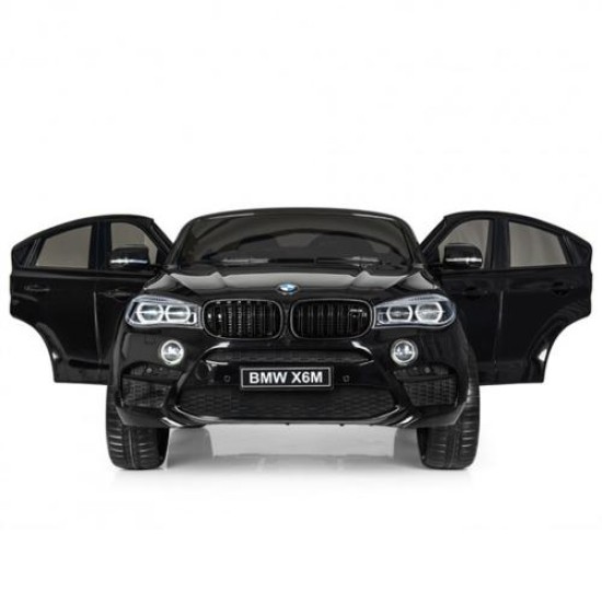 Moni - Акумулаторен джип BMW X6M металик - JJ2168
