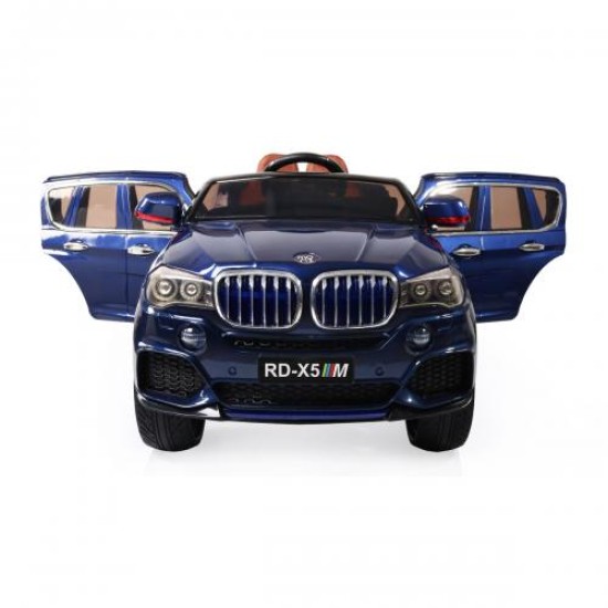 Moni - Акумулаторен джип BMW M5X металик - RD500
