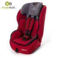 KinderKraft - Столче за кола SAFETY FIX 9-36 кг - Червено KinderKraft - Столче за кола SAFETY FIX 9-36 кг - Червено