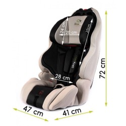 KinderKraft - Столче за кола SMART UP - Графит KinderKraft - Столче за кола SMART UP - Графит
