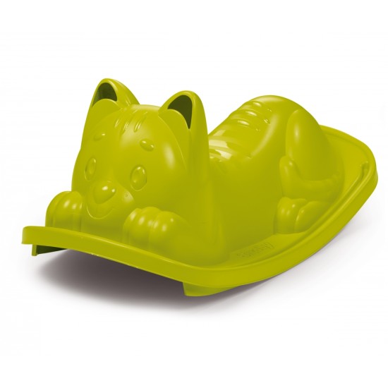 Smoby - Люлка коте - Зелена - Green Cat Rocker Smoby - Люлка коте - Зелена - Green Cat Rocker