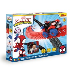 SMOBY - Писта Spidey FleXtreme  с високоскоростна кола Miles Morales