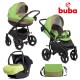 Buba - Бебешка количка 3в1 Buba Bella 757, Green Buba - Бебешка количка 3в1 Buba Bella 757, Green