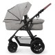 KinderKraft - Бебешка количка KinderKraft Xmoov, 3в1, Сива