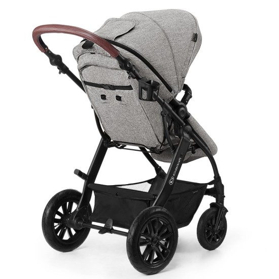 KinderKraft - Бебешка количка KinderKraft Xmoov, 3в1, Сива