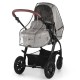 KinderKraft - Бебешка количка KinderKraft Xmoov, 3в1, Сива