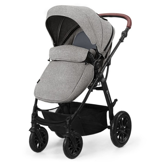 KinderKraft - Бебешка количка KinderKraft Xmoov, 3в1, Сива