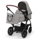 KinderKraft - Бебешка количка KinderKraft Xmoov, 3в1, Сива