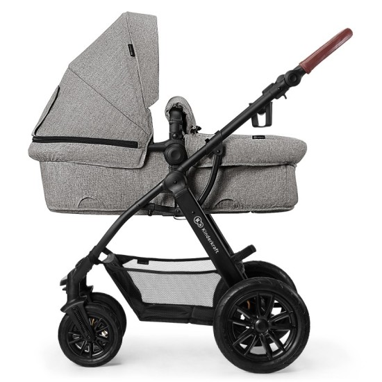 KinderKraft - Бебешка количка KinderKraft Xmoov, 3в1, Сива