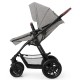 KinderKraft - Бебешка количка KinderKraft Xmoov, 3в1, Сива