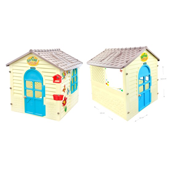 Mochtoys - Малка къща с дъска за рисуване 12239