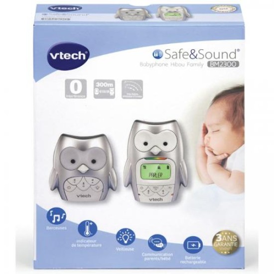 Vtech - Дигитален бебефон OWL COMFORT Vtech - Дигитален бебефон OWL COMFORT