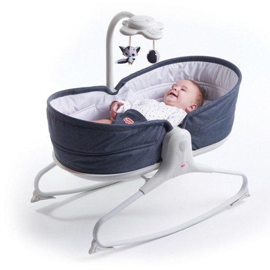 TINY LOVE Музикален шезлонг 3в1 Rocker Napper Denim 0м+ 2222180561 TINY LOVE Музикален шезлонг 3в1 Rocker Napper Denim 0м+ 2222180561