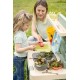 Smoby Life Детска кухня за игра с кал и природни елементи Mud Kitchen
