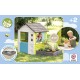 Smoby Детска къщичка с пясъчник и градинка Square House